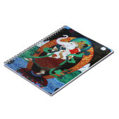 Tanzen Ganesh Notizbuch Notizblock (Linke Seite)