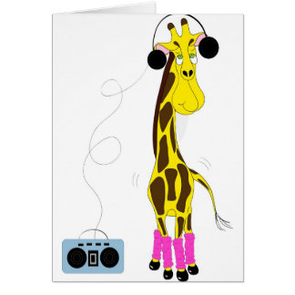 Tanzen-Giraffe