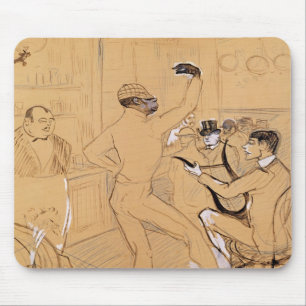 Tanzen Henrides Toulouse-Lautrec   Chocolat, 1896 Mousepad