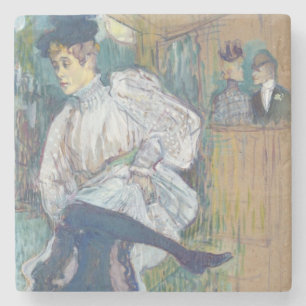 Tanzen Henrides Toulouse-Lautrec Jane Avril, c Steinuntersetzer