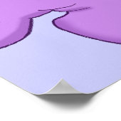 Tanzen Hippo Tango Poster Print (Ecke)