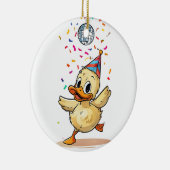 Tanzen im Rahmen der Disco Ball mit Confetti Keramik Ornament (Rechts)