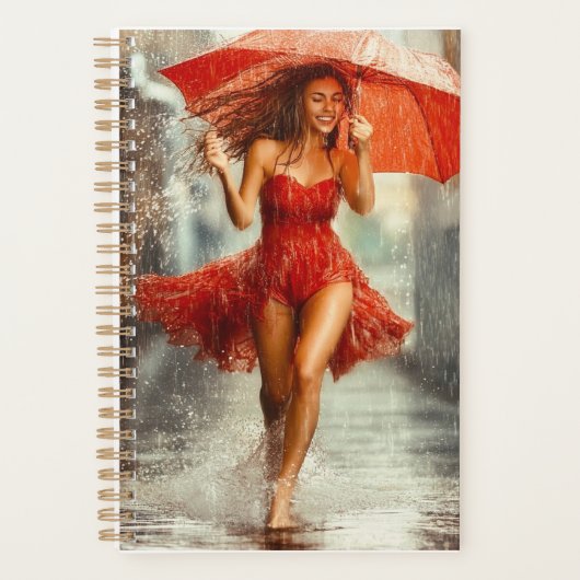 Tanzen im Regen Planer (Vorderseite)