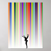 Tanzen im Regen Poster (Vorne)