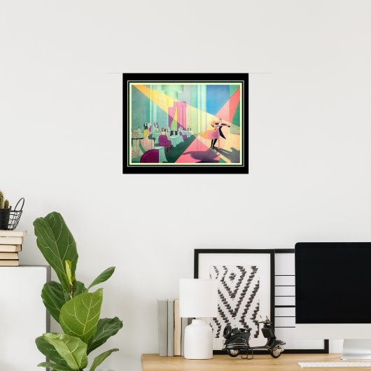 "Tanzen im Spotlight" Deko Print 16 x 20 (Heimbüro)