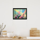 "Tanzen im Spotlight" Deko Print 16 x 20 (Küche)