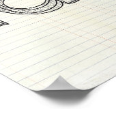 tanzen immer im Regen Poster (Ecke)