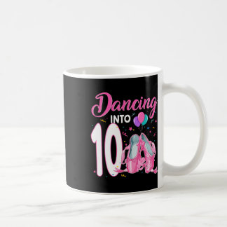 Tanzen in 10 Jahre alt Geburtstag Ballerina Girl P Kaffeetasse