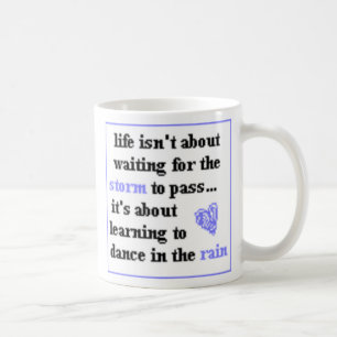 Tanzen in den Regen Kaffeetasse