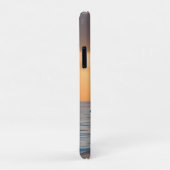 Tanzen in der Dämmerung: Drei Delphine springen Case-Mate iPhone Hülle (Hinten/Rechts)