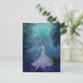 Tanzen in der Holzpostkarte 2 Postkarte (Stehend Vorderseite)