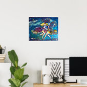 TANZEN IN DER NACHT POSTER (Heimbüro)