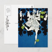 Tanzen in der Nacht Postkarte (Vorne/Hinten)
