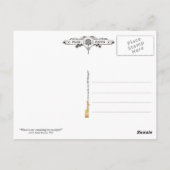 Tanzen in der Nacht Postkarte (Rückseite)