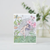 Tanzen in der Natur. Postkarte (Stehend Vorderseite)