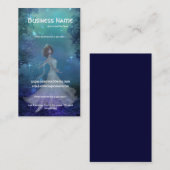 Tanzen in die Holz-Visitenkarte Visitenkarte (Vorne/Hinten)