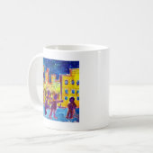 Tanzen in die Straße durch Piliero Kaffeetasse (Vorderseite Links)