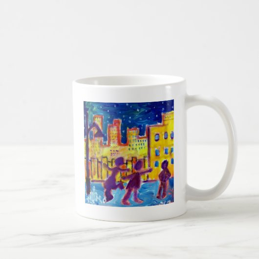 Tanzen in die Straße durch Piliero Kaffeetasse (Rechts)