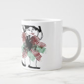 Tanzen in Pfefferminz Jumbo-Tasse (Rechts)