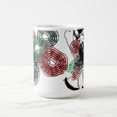 Tanzen in Pfefferminz Kaffeetasse (Mittel)