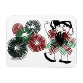 Tanzen in Pfefferminz Magnet (Horizontal)