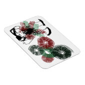 Tanzen in Pfefferminz Magnet (Rechte Seite)