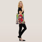 Tanzen in Regen-Chibi Art Tasche (Am Model)