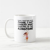 Tanzen in Ringtone Kaffeetasse (Links)