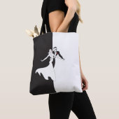 Tanzen in Schwarzweiß Tasche (Von Nahem)