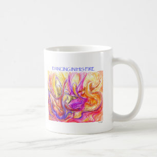 Tanzen in sein Feuer Kaffeetasse