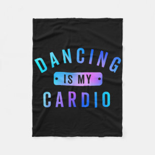 Tanzen ist mein Cardio-T-Shirt für Tänzer, die Lie Fleecedecke