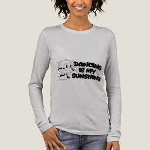 Tanzen ist mein Sonnenschein Niedlicher Retro-Ca Tri-Blend Shirt