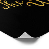 Tanzen ist nicht die Antwort Poster (Ecke)