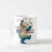 Tanzen ist nur Trennung mit zusätzlichen Schritten Kaffeetasse (Vorderseite Links)