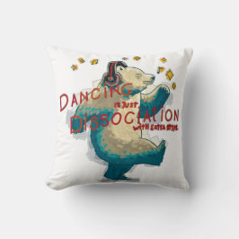 Tanzen ist nur Trennung mit zusätzlichen Schritten Kissen