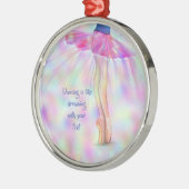 Tanzen ist wie Träumerei Ornament Aus Metall (Links)