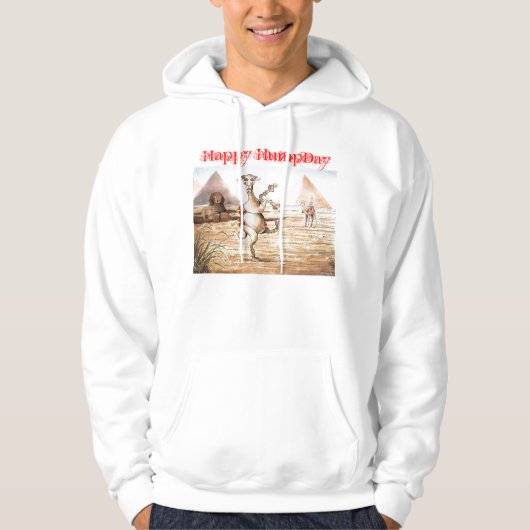Tanzen-Kamel HumpDay Hoodie (Vorderseite)