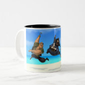 Tanzen kapert Tasse (Vorderseite Links)