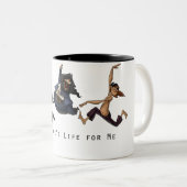 Tanzen kapert Tasse (VorderseiteRechts)