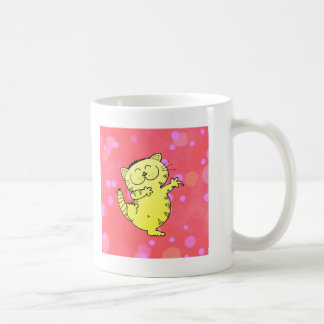 Tanzen-Kätzchen Kaffeetasse