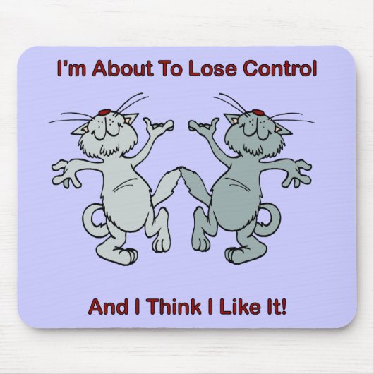 Tanzen-Katzen Mousepad (Vorne)