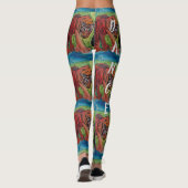 TANZEN LEGGINGS VON KÜNSTLER PAULA REILLY. (Rückseite)