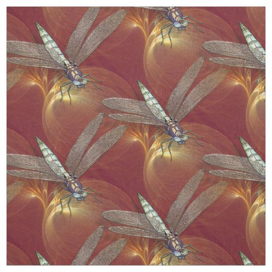 Tanzen-Libellen Stoff (Muster)