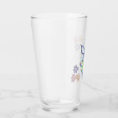 Tanzen Lila Osterhase Glas (Rechts)