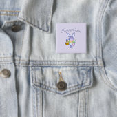 Tanzen Lila Ostersonnige Lavendel Button (Beispiel)