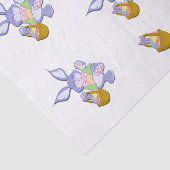 Tanzen Lila Ostersonnige Lavendel Seidenpapier (Ausschnitt)