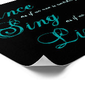 Tanzen live... poster (Ecke)