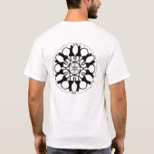 Tanzen-Logo-T-Shirt T-Shirt (Rückseite)