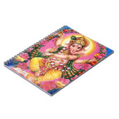 Tanzen-Lord Ganesha Notizblock (Linke Seite)