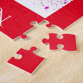 TANZEN Mädchen Rätsel mit personalisiertem Namen. Puzzle (Seite)
